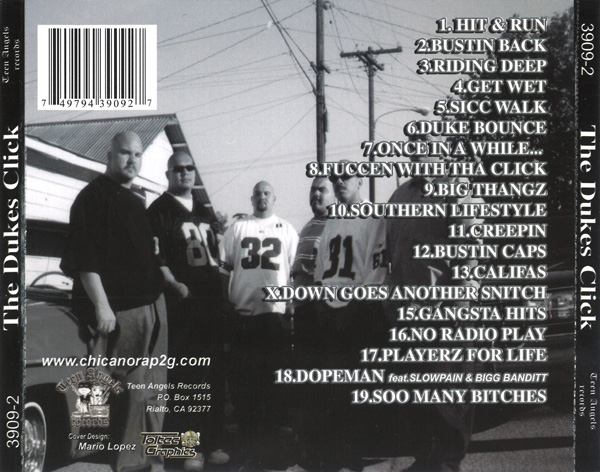 The Dukes Click - The Dukes Click Chicano Rap